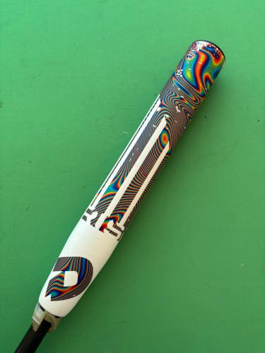 White 2021 DeMarini Prism+ Composite Bat (-11) 20 oz 31"