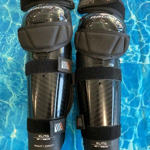 Senior Bauer Referee Shin Pads 15" (New)
