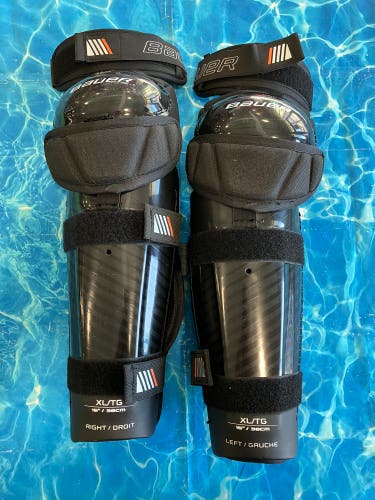 Senior Bauer Referee Shin Pads 15" (New)