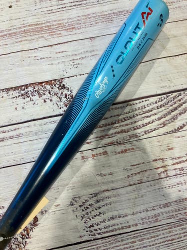 2024 Rawlings Clout AI Alloy Bat BBCOR Certified (-3) Alloy 30 oz 33" (Used)