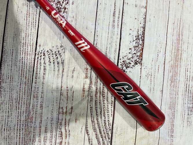 2019 Marucci CAT Alloy Bat USABat Certified (-11) Alloy 15 oz 26" (Used)