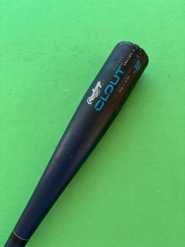 2023 Rawlings Clout Alloy Bat USSSA Certified (-10) 18 oz 28"