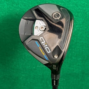 TaylorMade Qi10 Tour 18° Fairway Wood 5 Aldila Rogue 60X Graphite Extra Stiff