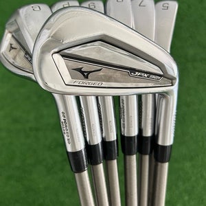 Mizuno JPX 921 Forged Iron Set 5-G / SteelFiber i110 Black Label Stiff Graphite