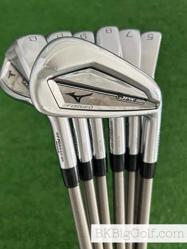 Mizuno JPX 921 Forged Iron Set 5-G / SteelFiber i110 Black Label Stiff Graphite