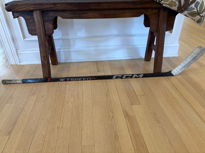 Junior CCM JetSpeed FT6 Left Hand Hockey Stick P29 40 Flex Pro Stock (Used)