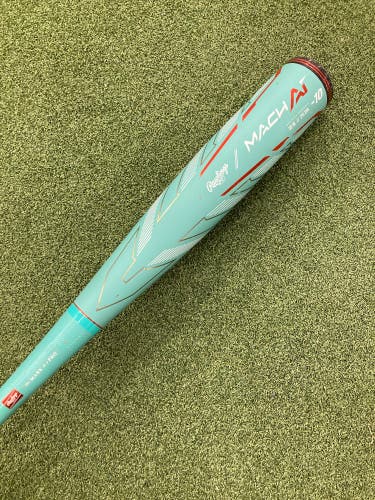 2024 Rawlings Mach AI Alloy Bat USSSA Certified (-10) 20 oz 30"