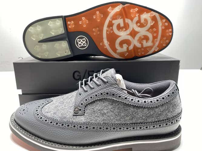 G/FORE Long Wing Gallivanter Golf Shoes Gray Men's SZ 11 (G4MF22EF52)
