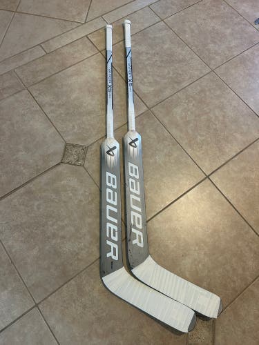 Intermediate Bauer Vapor X5 Pro Regular Goalie Stick 24" Paddle (Used)
