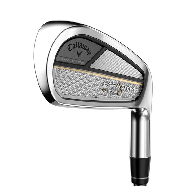 CALLAWAY 2023 PARADYM STAR 7 IRON GRAPHITE REGULAR STANDARD UST MAMIYA ATTAS 23 SPEED SERIES BLACK