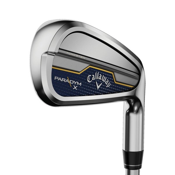 CALLAWAY 2023 PARADYM X 7 IRON GRAPHITE 5.5 STANDARD PROJECT X HZRDUS GEN 4 SILVER 65 HB/IR GRAPHITE