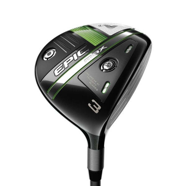 LEFT HANDED CALLAWAY EPIC MAX FAIRWAY 5 WOOD GRAPHITE 5.5 STANDARD PROJECT X CYPHER 50 GRAPHITE
