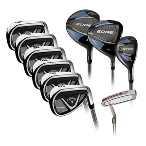 LEFT HANDED CALLAWAY 2024 EDGE 10-PIECE COMPLETE SET COMPLETE SET CALLAWAY EDGE GRAPHITE/EDGE STEEL