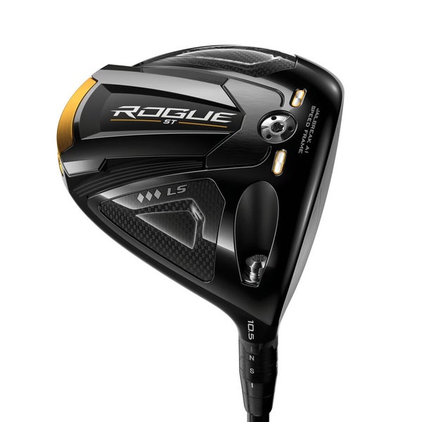 LEFT HANDED CALLAWAY ROGUE ST TD LS DRIVER 10.5° GRAPHITE STIFF STANDARD MITSUBISHI TENSEI AV WHITE