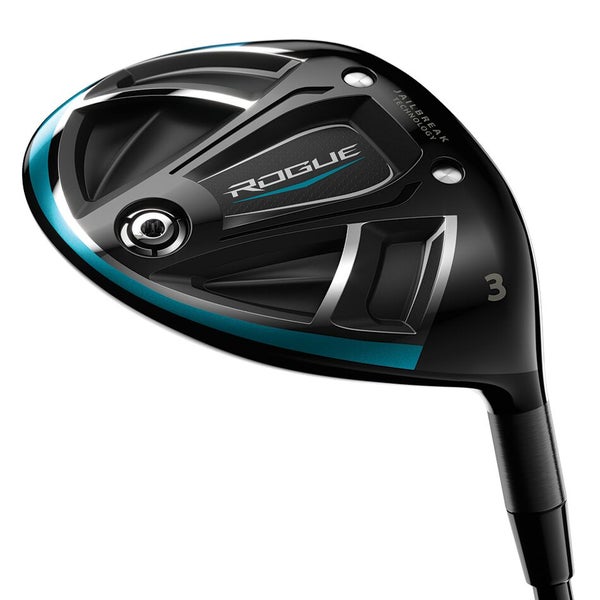 LEFT HANDED CALLAWAY ROGUE FAIRWAY 3 WOOD GRAPHITE REGULAR STANDARD ALDILA SYNERGY 60 GRAPHITE