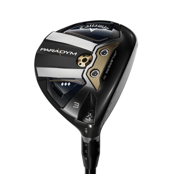 LEFT HANDED CALLAWAY 2023 PARADYM TD FAIRWAY 3 WOOD GRAPHITE XSTIFF STANDARD MITSUBISHI KAI'LI WHIT