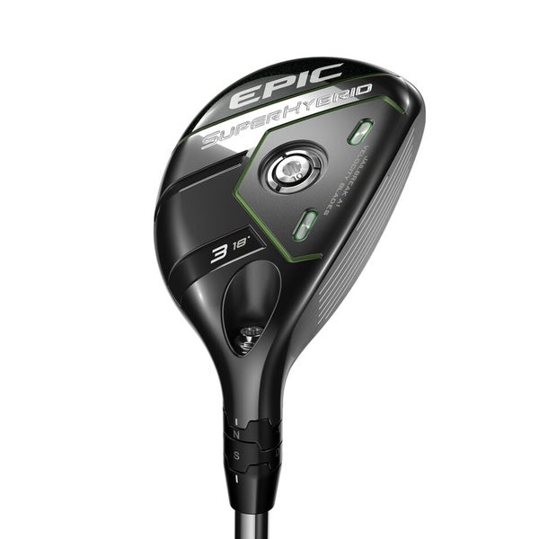 LEFT HANDED CALLAWAY 2022 EPIC SUPER 4 HYBRID GRAPHITE REGULAR STANDARD AEROTECH STEELFIBER FC HYB