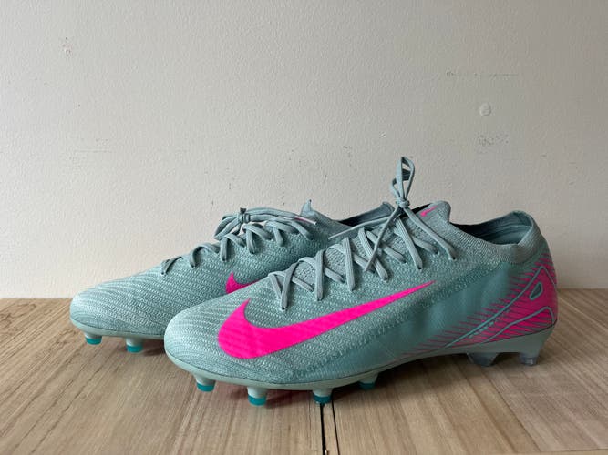 Blue Men's Size M 12.0 (W 13.0) Nike Mercurial Vapor 16 Elite AG-Pro Molded Cleats Cleats (New)