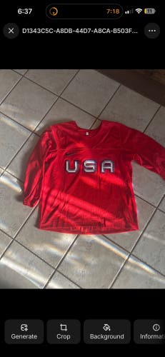 New Team USA Women’s Size 50 Nike Practice Jersey - Team Issued