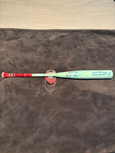2026 Rawlings Icon Composite BBCOR Certified Bat (-3) 30 oz 33" (Used)