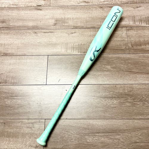 LIGHT BLEM | Rawlings Icon 31" / 23 oz USSSA Travel Baseball Bat 2 3/4" Big Barrel ►2-DAY SHIP◄