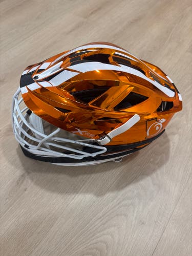 New Peach state Lacrosse Helmet XRS Pro (Decals can be removed to make an metallic helmet)