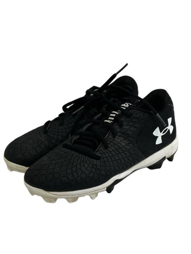 Used Under Armour GLYDE BB/SB Cleats Black Junior 05.5 11692-S000148696