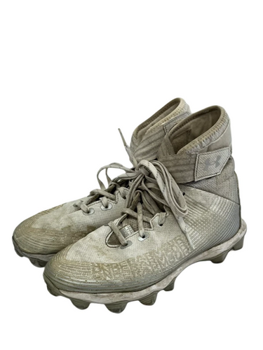 Used Under Armour HIGHLIGHT FRANCHISE Jr FB Cleats White Junior 06 11692-S000148763