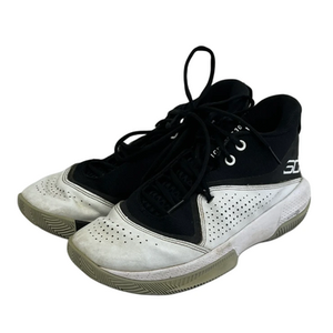 Used Under Armour CURRY 3ZERO Basketball Shoes M Black And White Senior 8.5 11692-S000148791