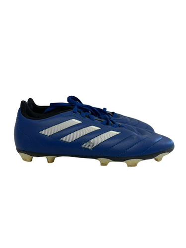 Used Adidas GOLETTO Soccer Cleats Royal Blue Junior 04 11692-S000148835