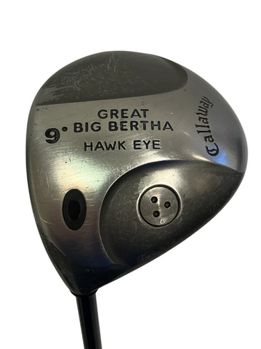 Used Callaway GREAT BIG BERTHA Mens Driver LH 9.0 Degree 11692-S000148844