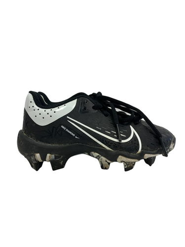 Used Nike HYPERDIAMOND BB/SB Cleats Black Youth 10.0 11692-S000148853
