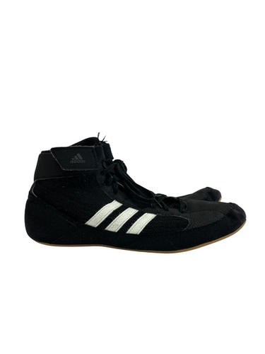 Used Adidas HVC Wrestling Shoes Black Senior 10.5 11692-S000148895