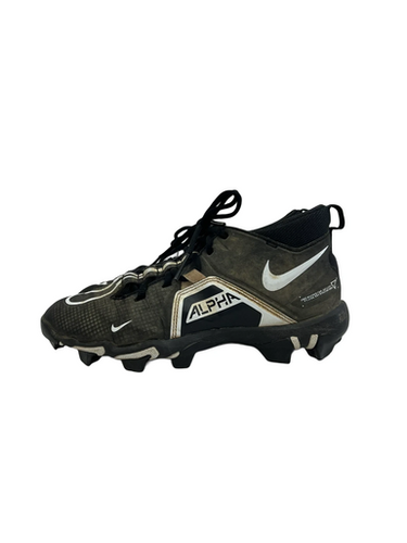 Used Nike ALPHA MENACE SHARK BB/SB Cleats Black Junior 06 11692-S000148873