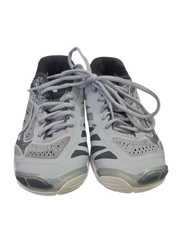 Used Mizuno VB Shoes Adult Grey Senior 8 11862-S000093550