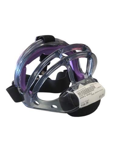 Used SPORTS SHIELD BB/SB Fielders Mask Black SM 11862-S000093612