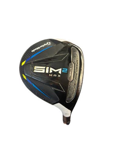 Used Taylormade SIM2 MAX Mens Fairway Wood RH 3 Wood 10299-S000308438