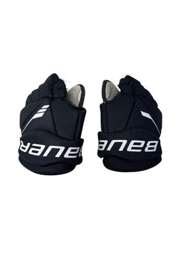Used Bauer LIL SPORT Junior Gloves Black 10" 11835-S000206843