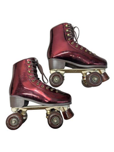 Used Impala QUAD SKATE Senior Roller Quad Skates Maroon Senior 8 11835-S000206866