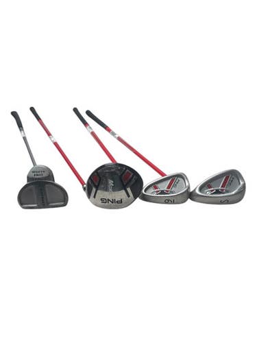 Used Ping MOXIE Jr Package Set RH Red 4 Piece 11835-S000203949