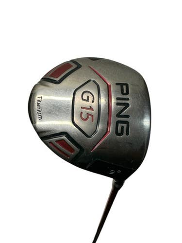 Used Ping G15 Mens Driver RH Maroon 9.0 Degree 11835-S000206345