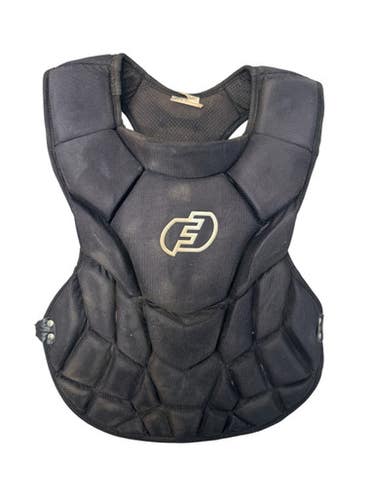 Used FORCE 3 INT CHEST PROTECTOR Catchers Chest Protector Black Intermed 11835-S000206427