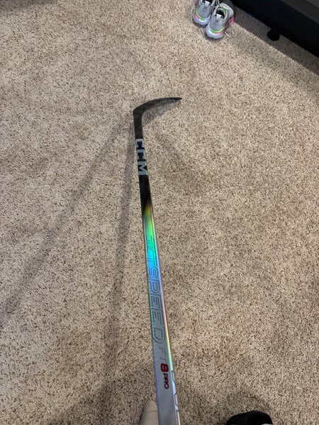Senior CCM JetSpeed FT8 Pro Left Hand Hockey Stick P28 75 Flex (Used)