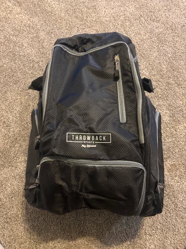 Black Adult Unisex Large/Extra Large Backpack