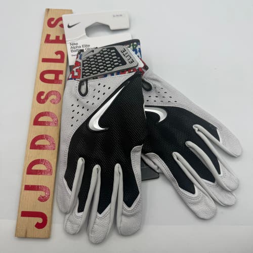 Nike Alpha Elite Baseball Batting Gloves MLB PE ISSUED Jackie Robinson Men’s Sz XL

New With Tags!