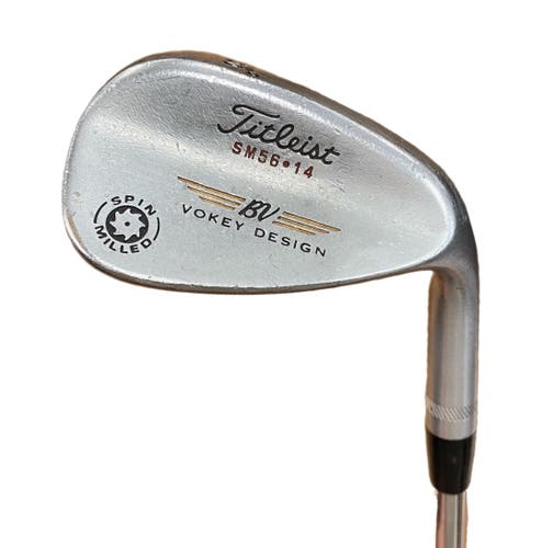Titleist Vokey Design SM56.14 Spin milled Right Hand Wedge 56 Degree Winn Grip