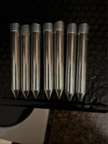 Champro Replacement Spikes For Pitching Rubber or Mound. 15 spikes. (5 6”, 10 4”spikes) NEW