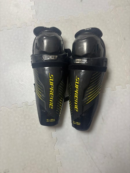 Senior Bauer Supreme HP 15" Shin Pads (Used)