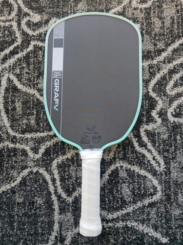 Graf Pro V Pickleball Paddle Gen 5 Carbon Fiber Elite Control Power Fast Shipping
