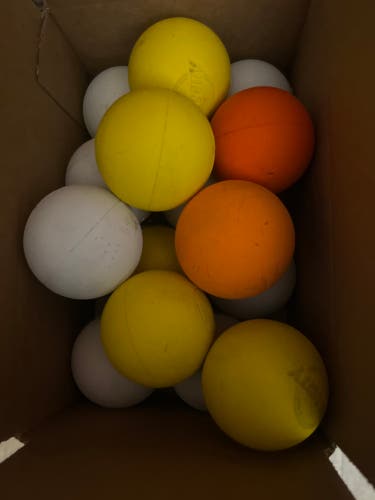 Assorted Lacrosse Ball 15 Pack (Used)